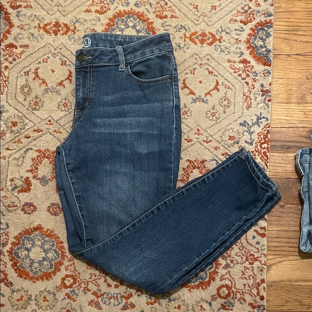 Dress Barn Dark Blue Skinny Jeans